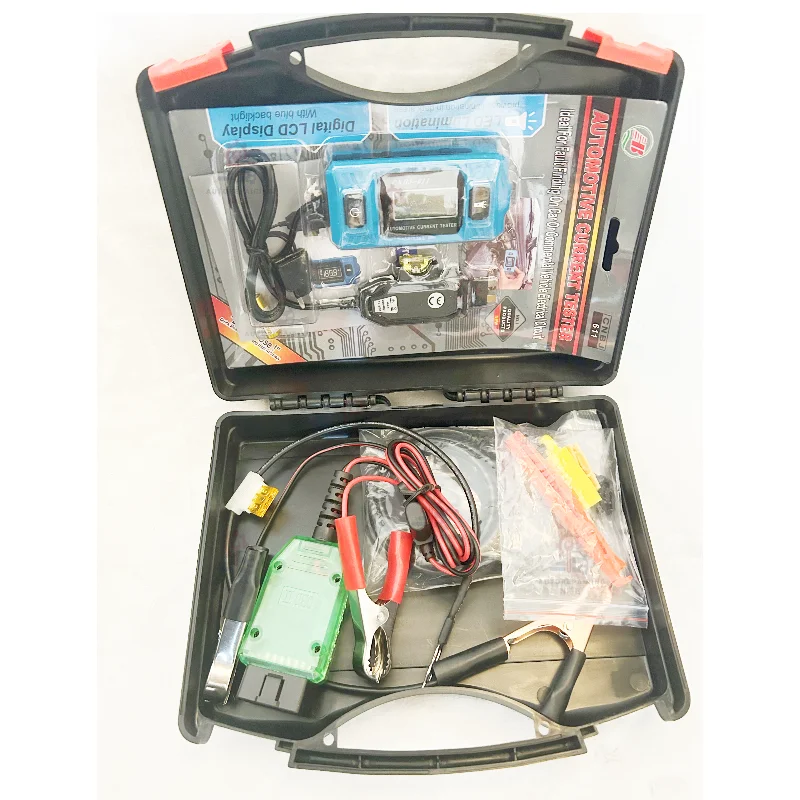 

Детектор утечки автомобиля, тестер мощности работы от темного тока батареи, детектив