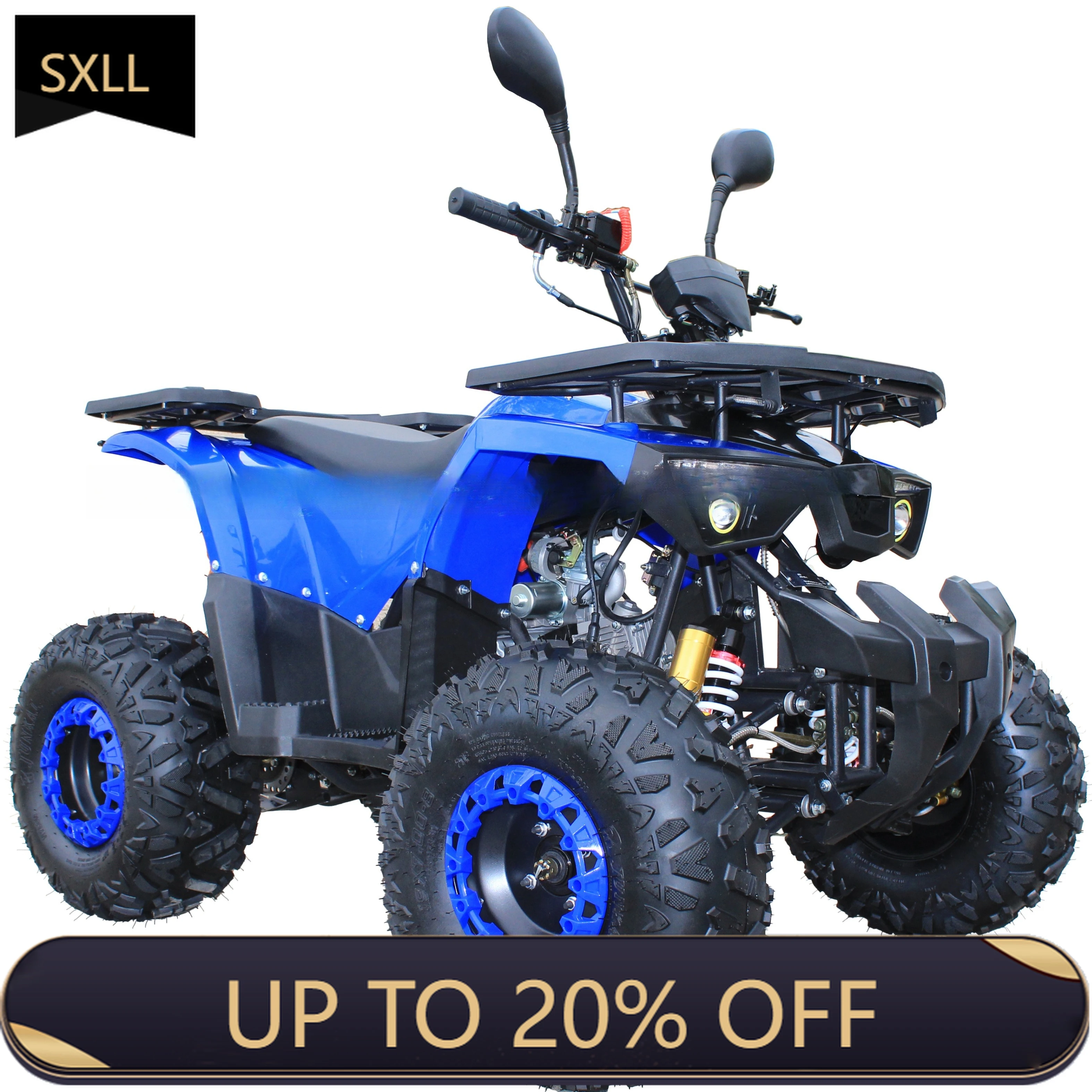 

SXLL 2022 Cheap Auto Racing Gas 110cc 125cc Quad Bike 4 Wheel ATV For Sale