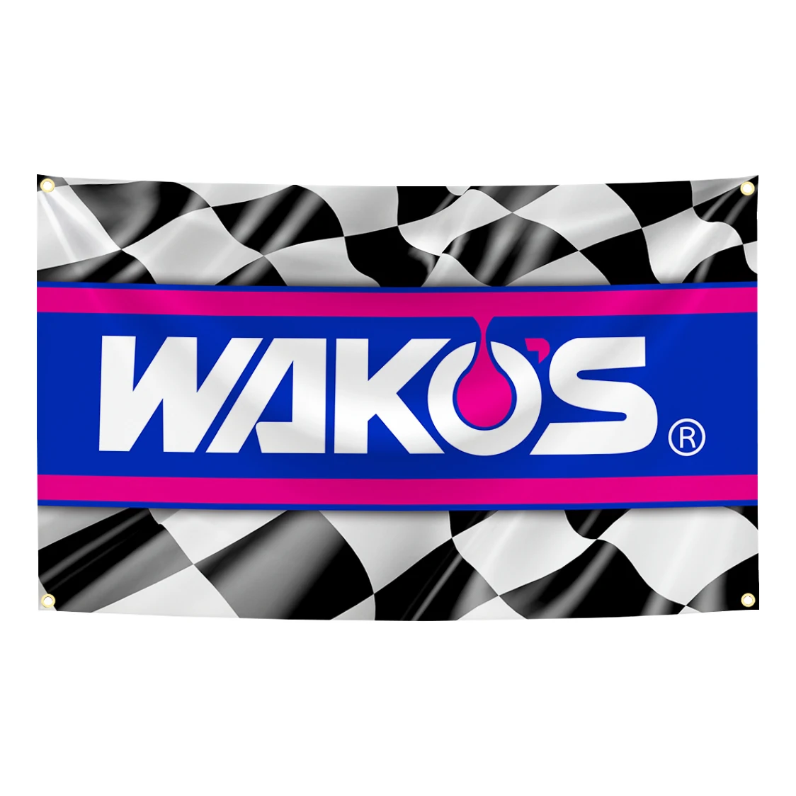 90x150 سنتيمتر WAKOS النفط العلم زيوت التشحيم نسيج البوليستر الطباعة الرقمية راية للمرآب جدار الفن خارج الباب الديكور #1