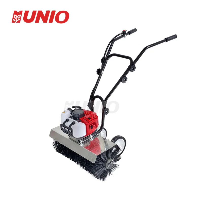 

UNIO Hand-held Portable Engine Lawn Combing Waste Cleaning Machine High Productivity For Artificial Turf Agriculture