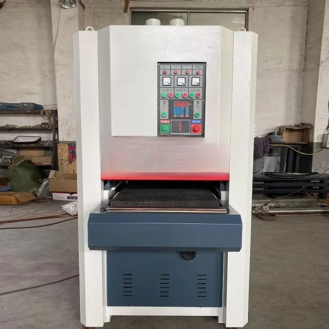 Wood sander CE certified high power motor and pump bearing drum sander for plywood wood