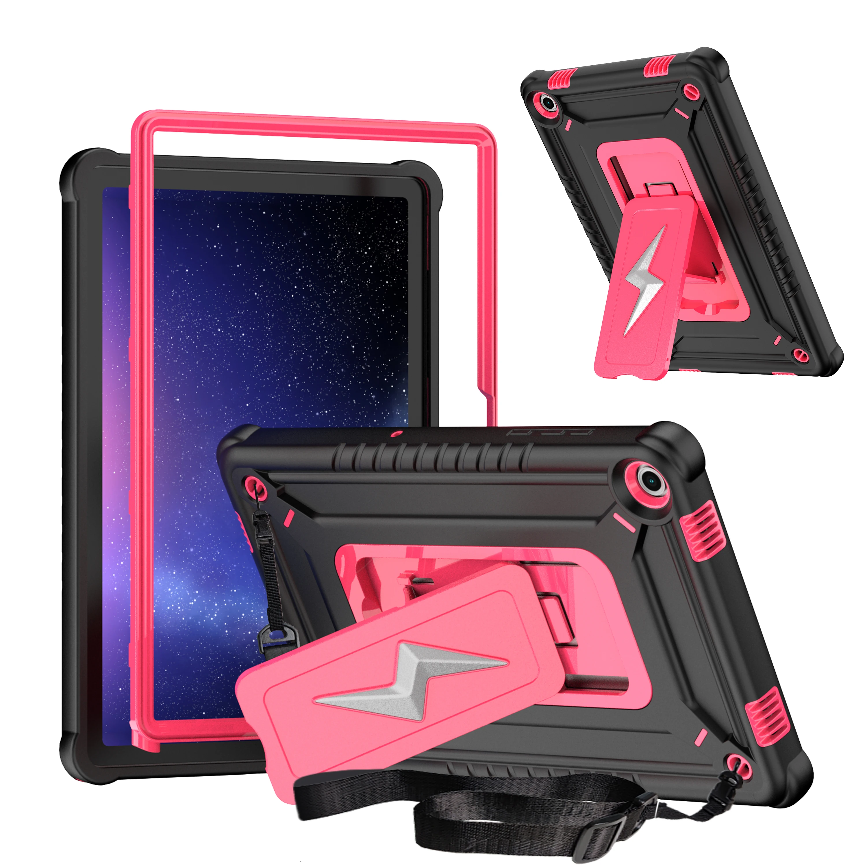 Hybrid Stand Case Universal for Samsung Galaxy Tab A11 A9 Plus 11.0