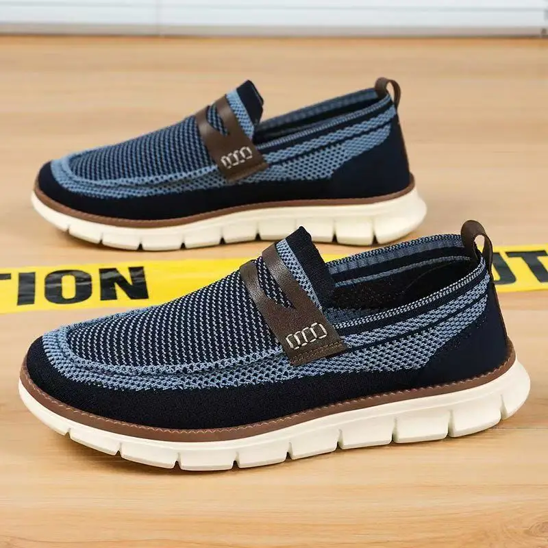 

Men's Mesh Breathable Casual Shoes with Soft Sole and Lightweight Loafers