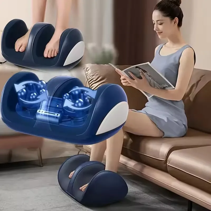 

Super Large 3D Electric Heating Foot Kneading Massager Acupoints Through Providing Comfortable Healthy Foot Legs Muscle Massage