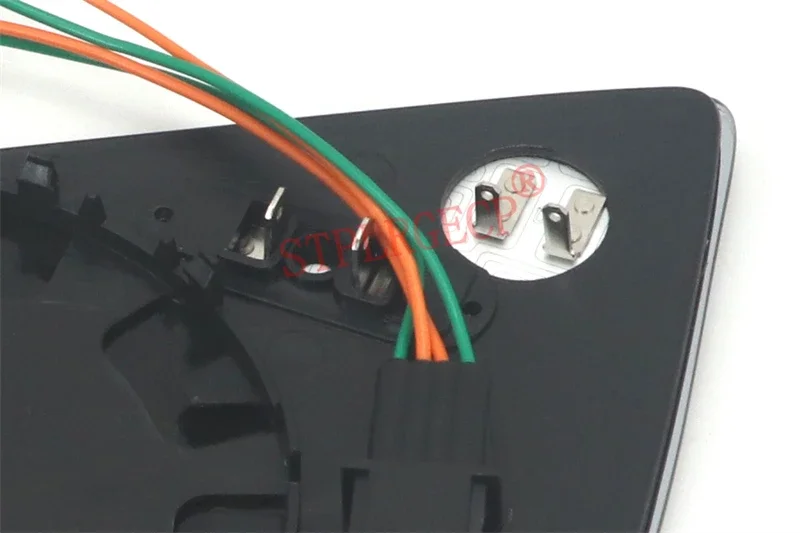 Für BMW 5er 6er Serie E60 E61 E63 E64 2004-2010 Ersatz-Seitenspiegel Heizglas Beheizte Spiegellinse mit Platte – Detail 26