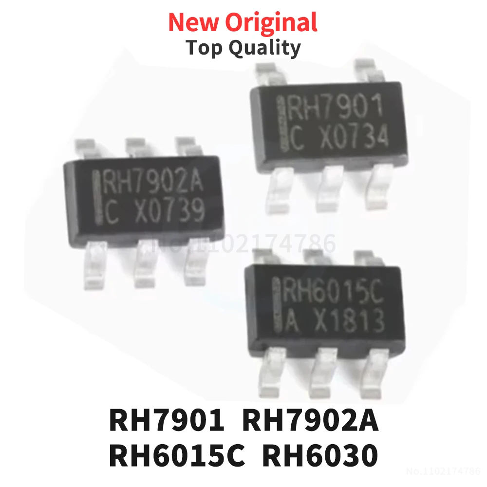 (10 Pcs) RH7901 RH7902A RH6015C RH6030 SOT23-5 SOT23-6 New Original