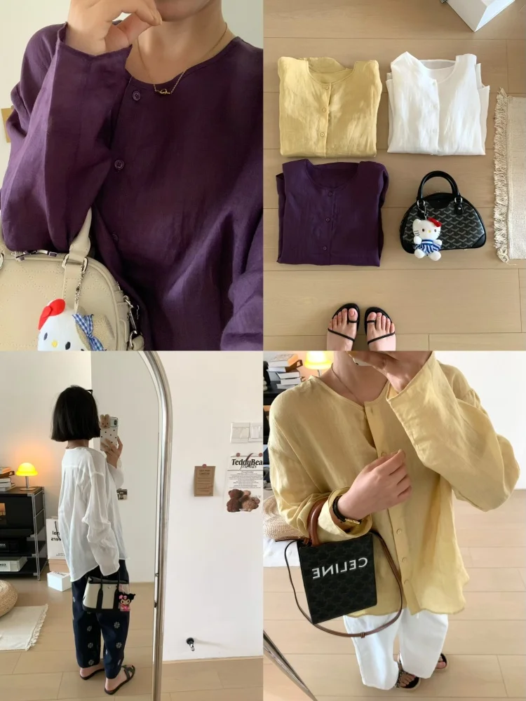 

Новая китайская женская повседневная одежда irt 00% льняная тонкая длинная све летняя солнцезащитная верхняя одежда дышащая легкая