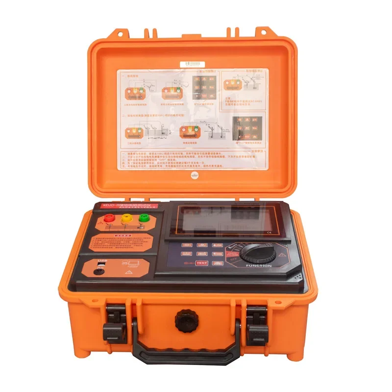 

KDJD-II grounding resistance tester, portable digital intelligent lightning protection grounding resistance tester