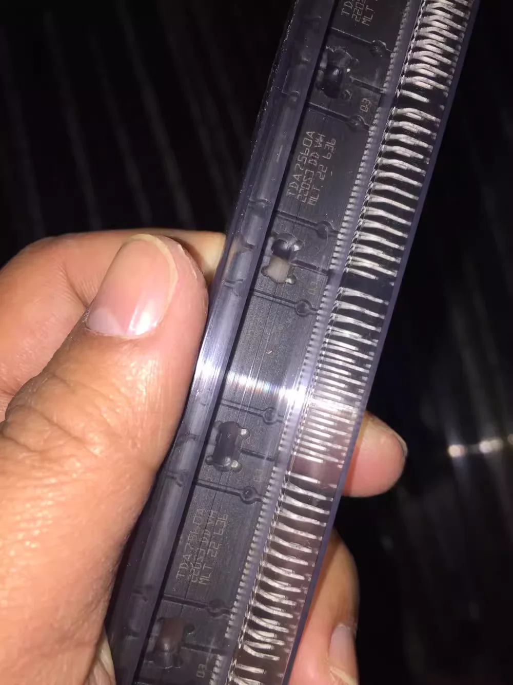 (10 peças) amplificador de rádio de carro tda7560 zip-25 chip ic novo original