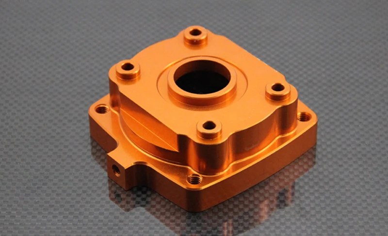 GTBracing  CNC Aluminum Engine Clutch Housing V2 for 1/5 RC Car HPI km rv Baja 5b ss 5sc