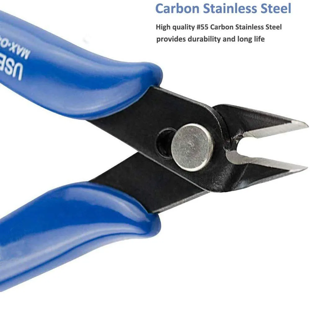 170 170II Pliers Multi Functional Tools Electrical Wire Cable Cutters Cutting Side Snips Flush Stainless Steel Nipper Hand Tools