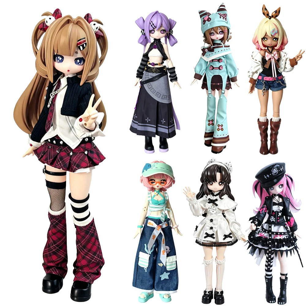 Auf Lager: Fu You Fantastische rotierende Radiowellen-Spezialfigur 1/6 BJD Blind Box, bewegliche Gelenkpuppe, Spielzeug, figuratives Geschenk, Mystery-Modell