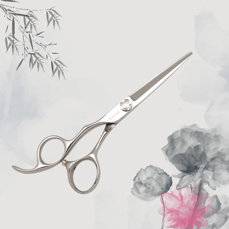 

Gocss Brand High-end ATS314 Steel 5.5 Inch Left Hand Hair Cutting Scissors Hairdressing Shears Salon Tools For Barber Use