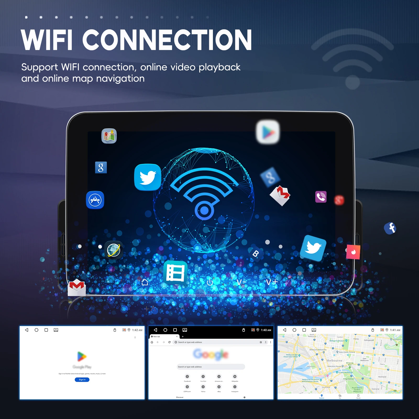 Camecho 4 + 64G أندرويد 1 الدين راديو السيارة 7 ''IPS شاشة مشغل وسائط متعددة لاسلكي Carplay أندرويد السيارات نظام تحديد المواقع ستيريو واي فاي ميرورلينك