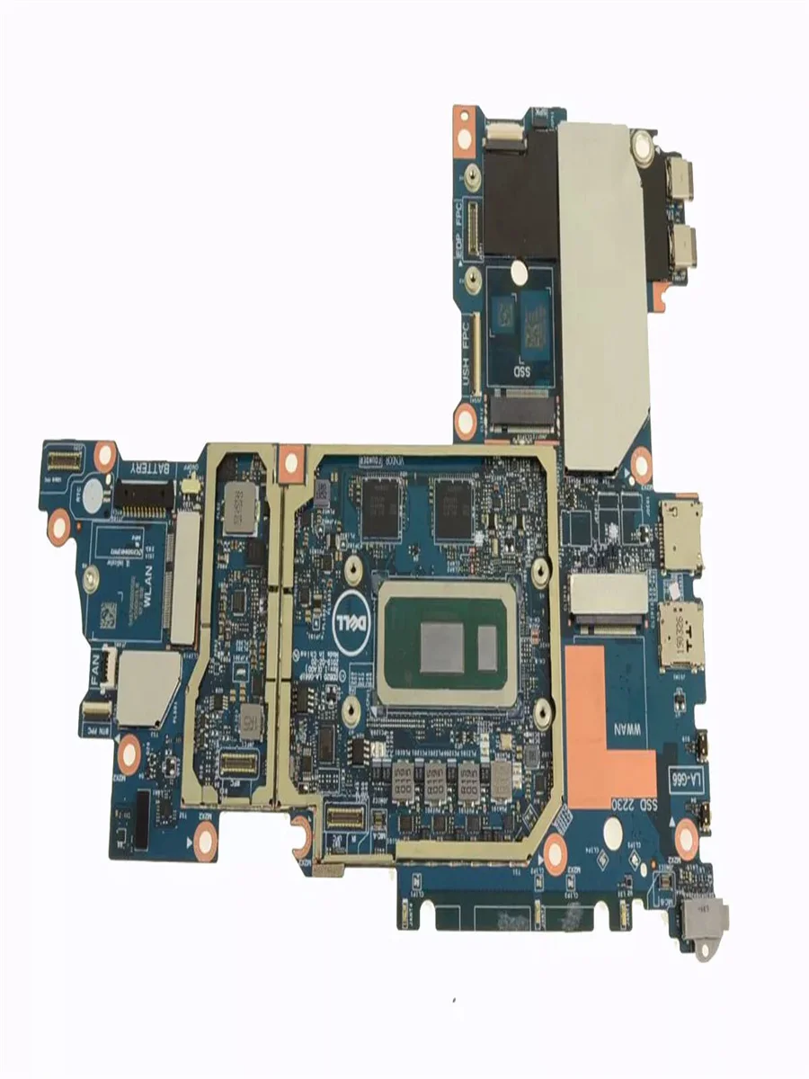 CN-0K1R84 0K1R84 K1R84 For DELL Latitude 7200 Laptop Motherboard DDB20 LA-G661P W/I5-8265U I5-8365U CPU 8G 100% Full Tested