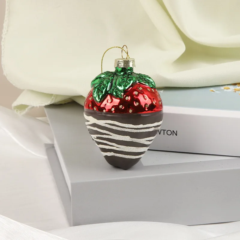 Christmas Hanging Donut Ice Cream Model Christmas Decoration Pendant Lovely Dessert Cake Prop Xmas Tree Ornaments New Year Gift - Image 6