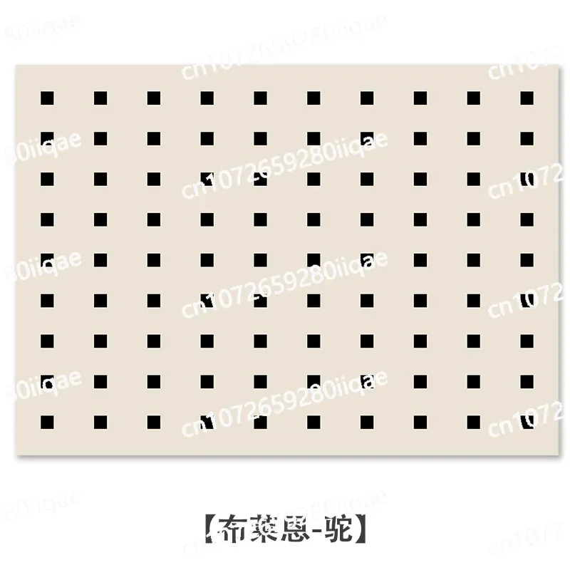 

French Carpet Living Room Light Luxury Carpet Bedroom Advanced Modern Simple Checkerboard