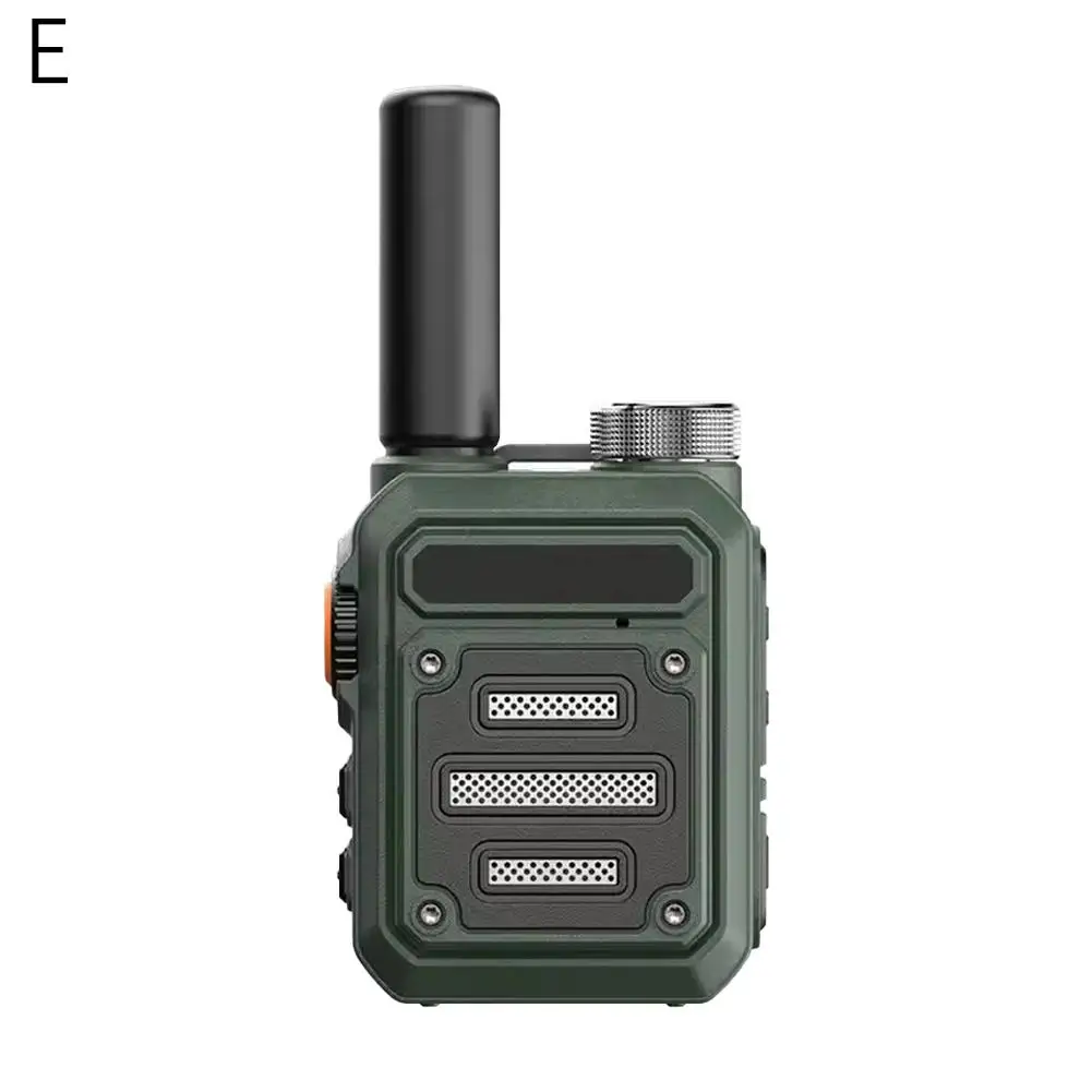 Draagbare Mini Walkie-Talkie Outdoor 10 Km Hoog Vermogen Met Één Knop Buiten Fietsen Handheld Frequentie Converter Walkie-Talkie D1y4