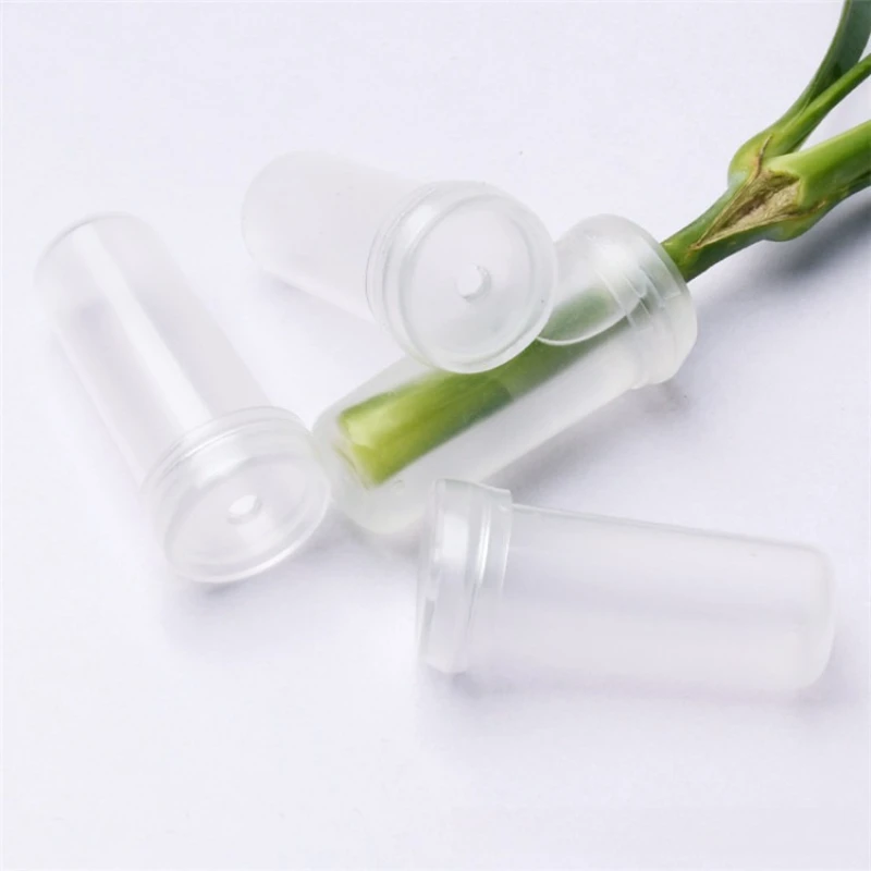 10pcs Flower Bouquet Packaging Material Flower Nutrient Tube Water Storage Tube Bouquet Freshness Tubes