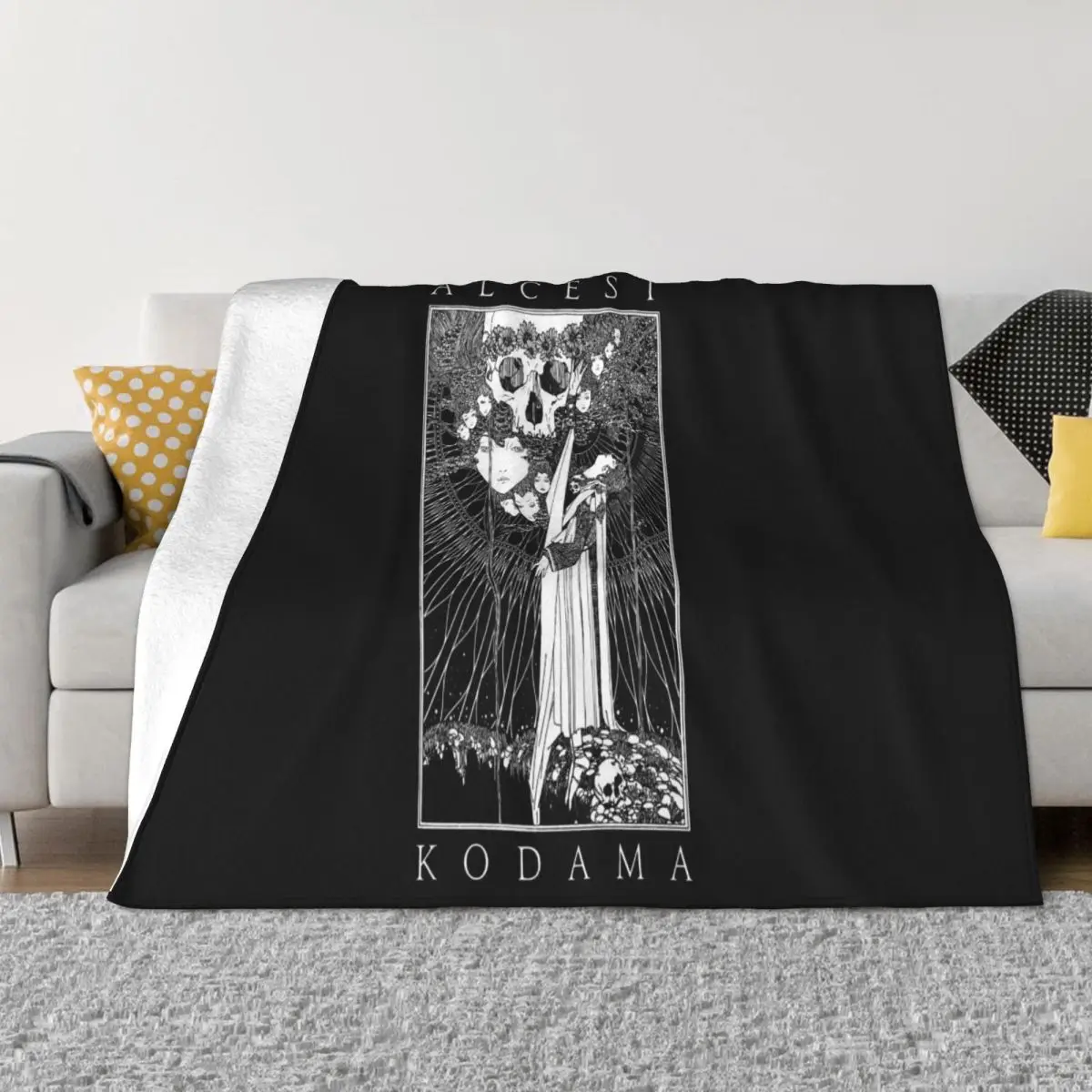 Alcest Kodama S M L Xl 2Xl Brand New Official Kings Road Merchandise Surprise Throw Blanket