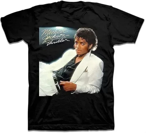 Michael Jackson Thriller T shirt Black long or short sleeves