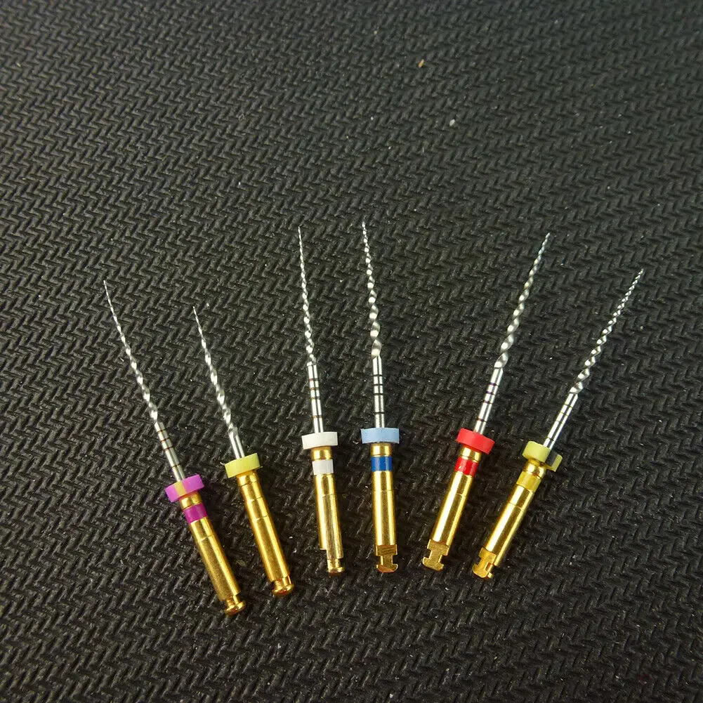 10Packs EASYINSMILE Dental NITI Endo Files Large Endodontics Taper Rotary File  SX-f3 25MM Dentistry Tools