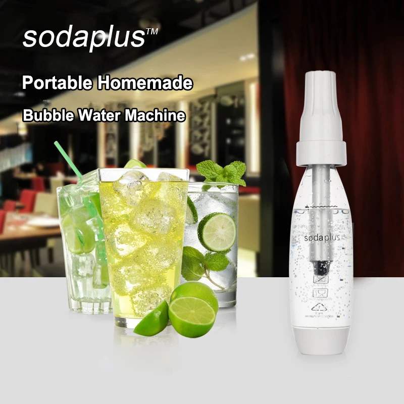 New 1000ml Portable Soda Water Machine DIY Homemade Carbonated Beverage Machine Home Juice Soda Making Machine