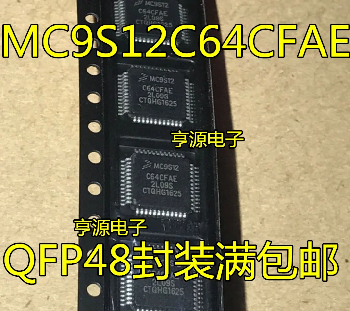 

2 шт. Оригинальный Новый MC9S12 MC9S12C64CFAE QFP48