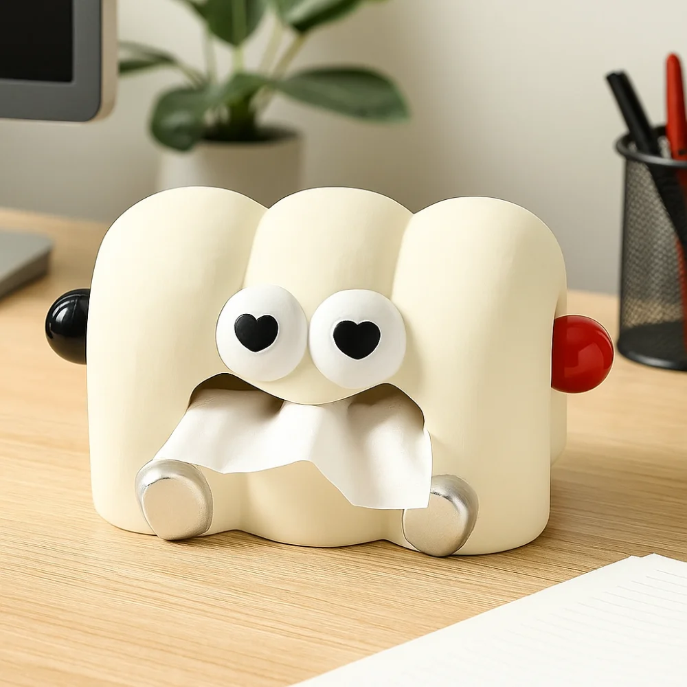 

Настольный органайзер, мультяшная коробка для салфеток в форме облака, декоративная бытовая коробка для туалетной бумаги, керамический держатель для салфеток, офис