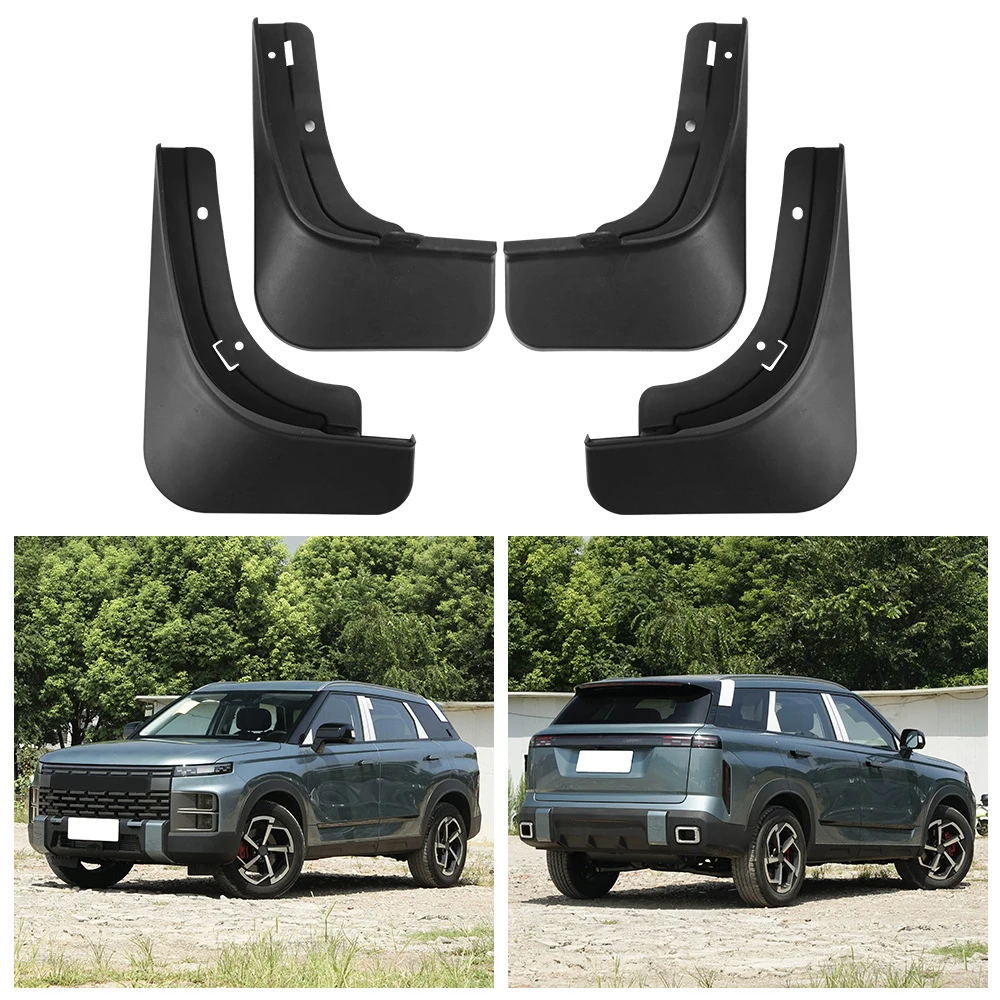 

For Jaecoo 7 2023 2024 2025 Exterior Mudguards Car Splash-proof Wing Accessories Front And Rear Wheels Fender Protect