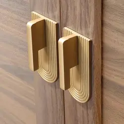 Modern Cupboard Kitchen Handle New ChineseWardrobe Furniture Drawer Knobs Door Pulls High-end Cabinet Shoe Cabinet Wine Handles