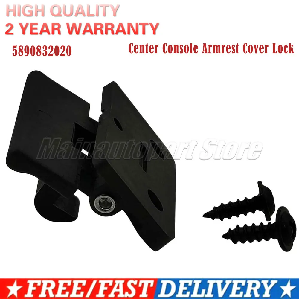 5890832020 Center Console Armrest Lid Latch For Toyota Yaris 4Runner Rav4 Le Xle 5890812080 Armrest Box Clip