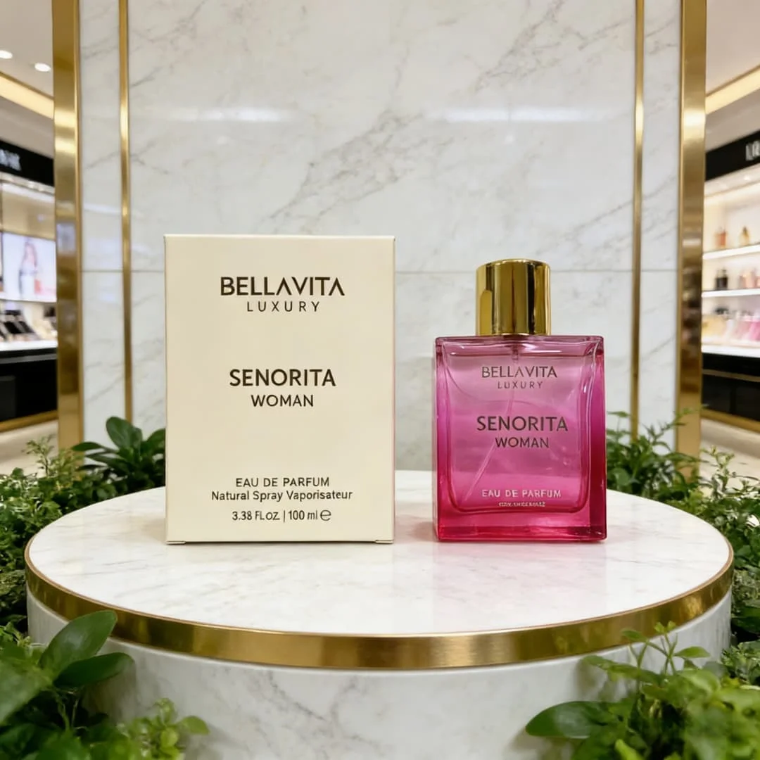 

BellaVita Senorita Women's Concentrated perfume 3.4 oz. 100 ml, sweet and fruity, full of Latin American style, suitable for per