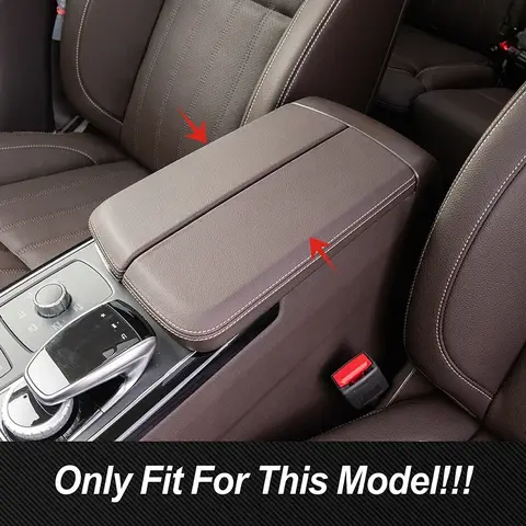 Car Center Console Armrest Box Panel Trim Cover For Mercedes Benz GLE Coupe C292 GLS Class W166 GLE300 GLE350 X166 GLS400 GLS550