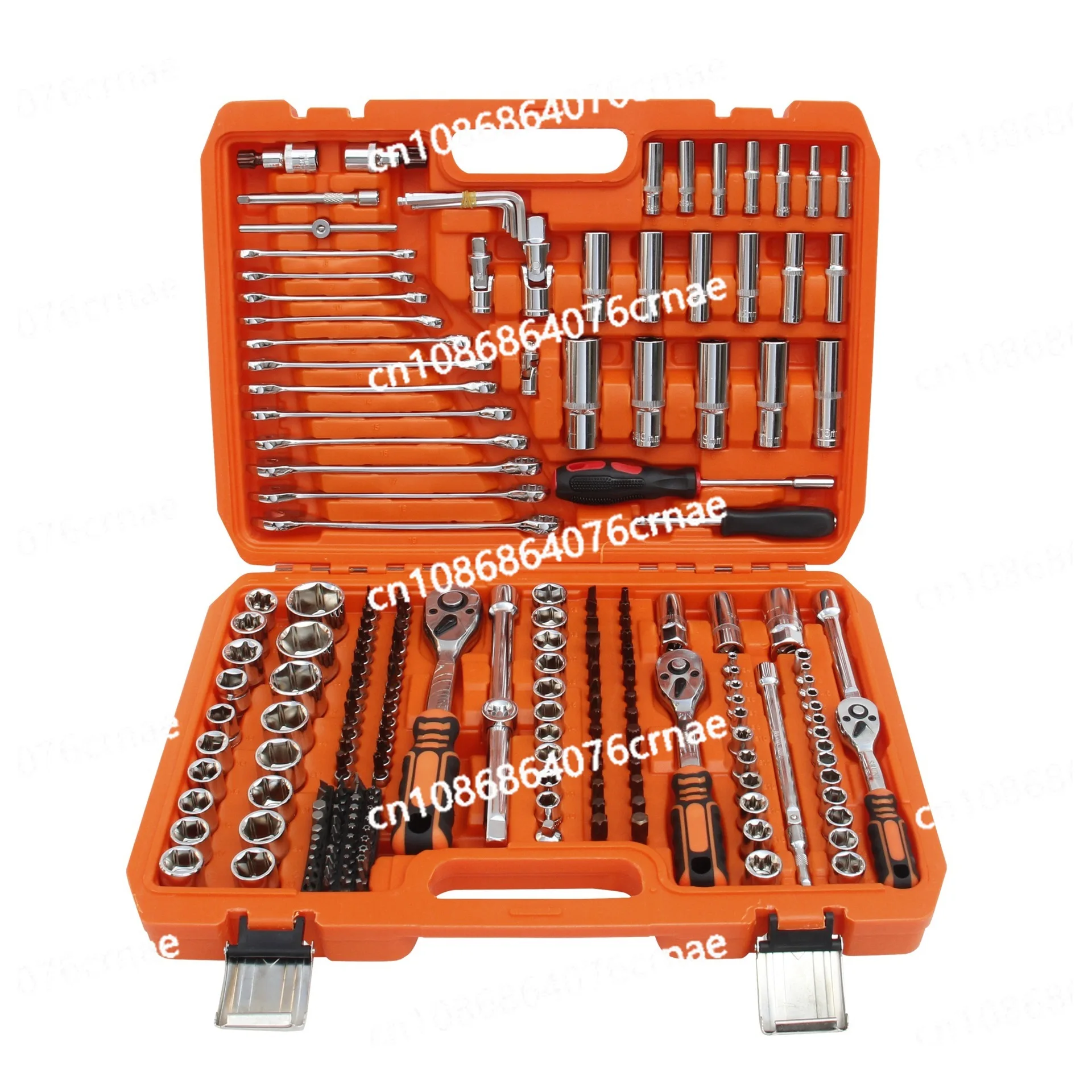 216pcs Tool Set Hardware Tool Set 50BV Material High-grade Auto Repair Toolbox 72-tooth Ratchet Sleeve