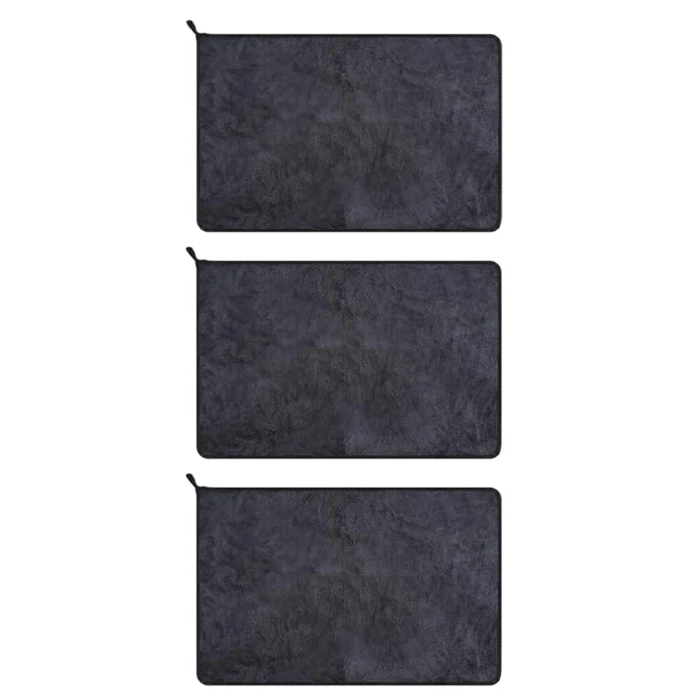 Microfiber Car Wash Towels 3PCS 40x60cm for Car For Cleaning Homes Bathrooms Super Absorbent Streak and Tear Resistant