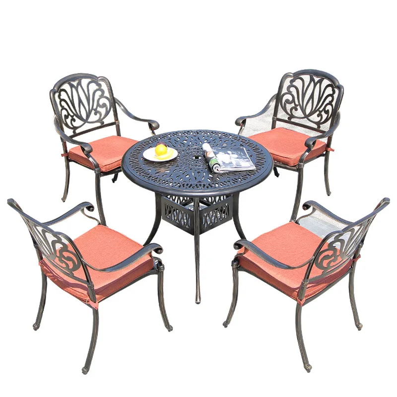 

Outdoor, cast aluminum, tables and chairs, courtyard, garden, villa, outdoor