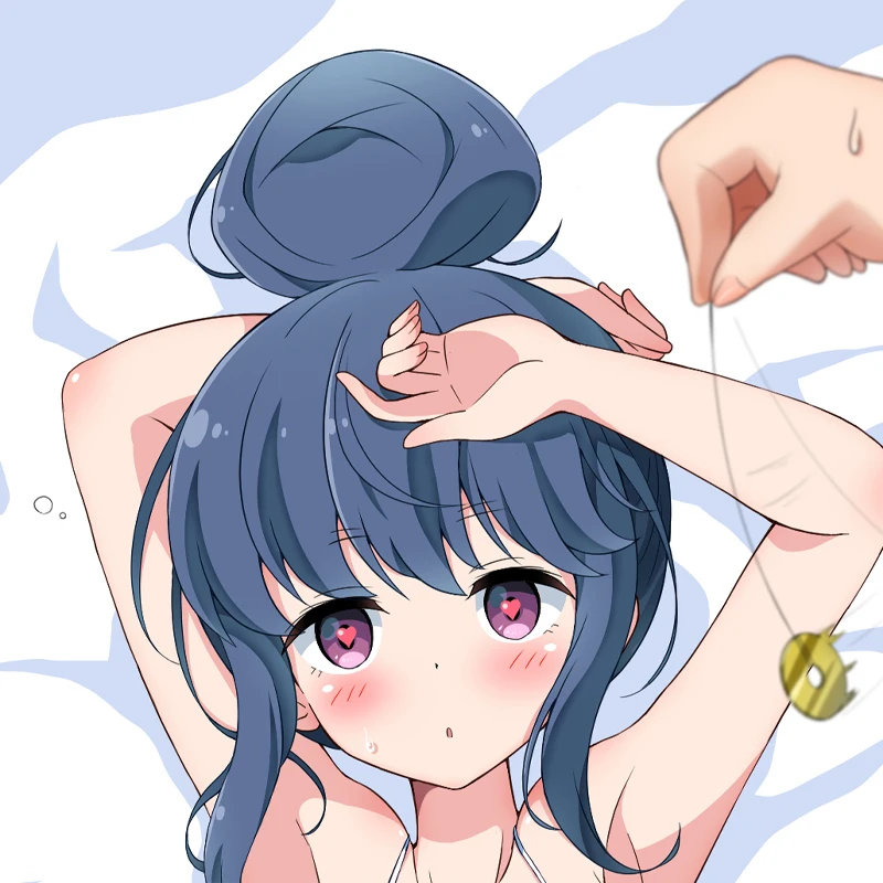 

Dakimakura Anime Pillow Cover Rin Shima Double Sided Print 2Way Cushion Cover Xmas Gifts