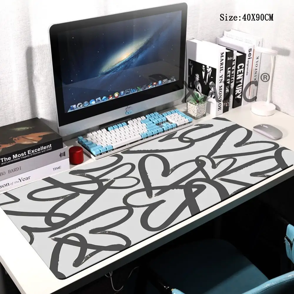 

HYBXAXC Heart pattern Mouse Pad Computer Accessories Office Game Table Mats Rubber Anti-slip Gaming Keyboard Mousepads Desk Pads