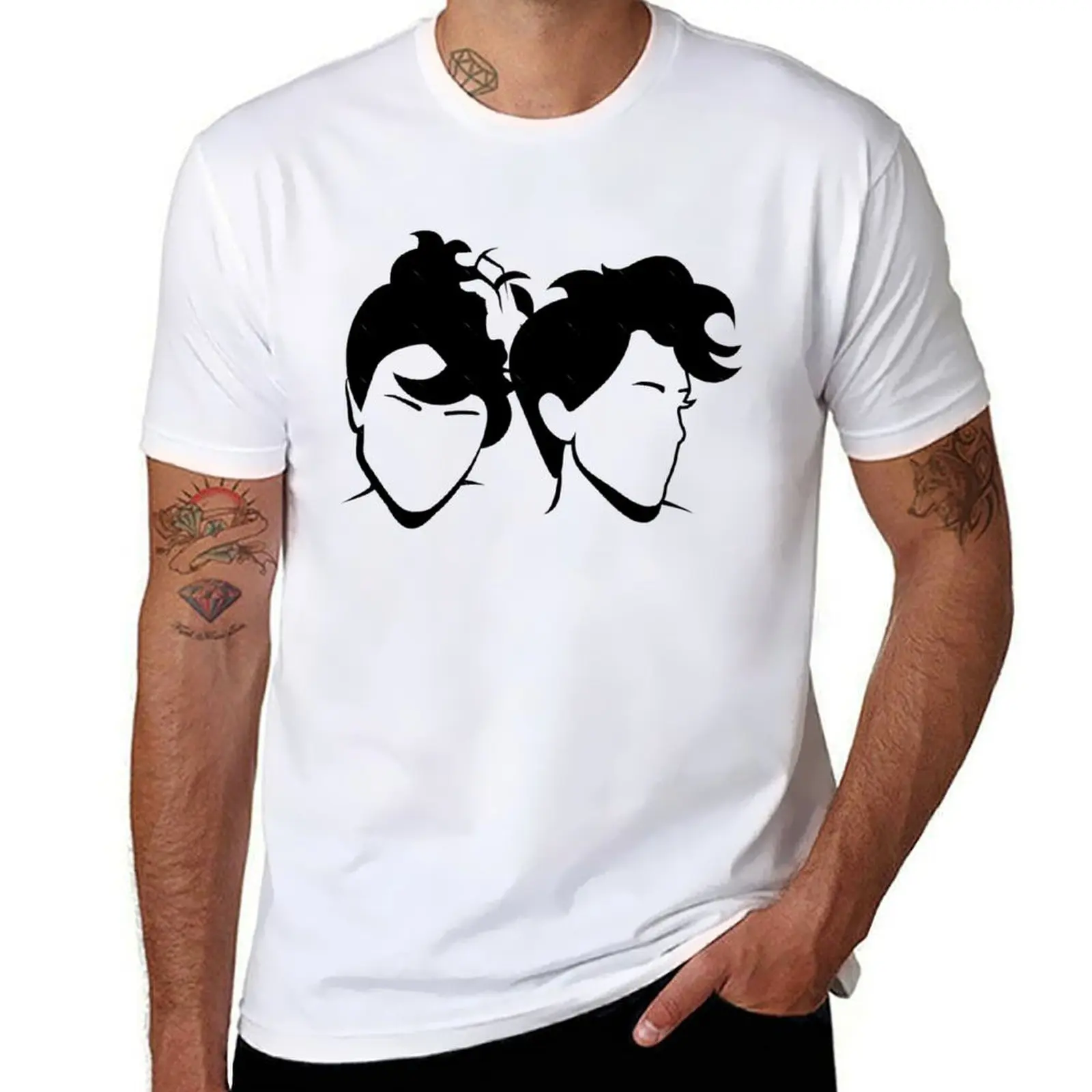 Футболка Tegan & Sara для мужчин, Хлопок