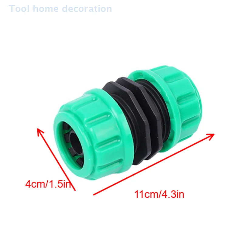 Prolunga adattatore per giunto doppio accoppiamento maschio con connettore rapido in plastica per tubo per irrigazione da giardino