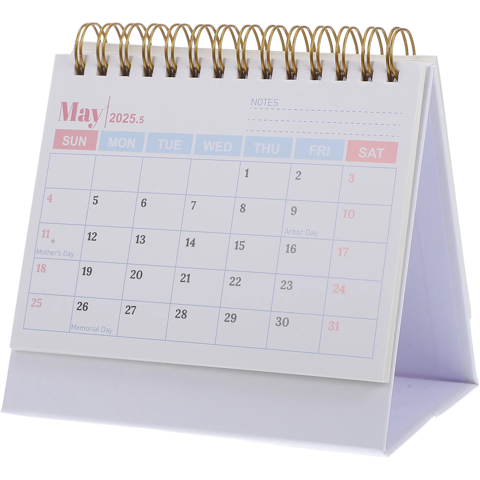 

Mini Desk Calendar Standing Small Lunar Year Planner Elegant Office Supplies Sophisticated Desktop Accessories Functional