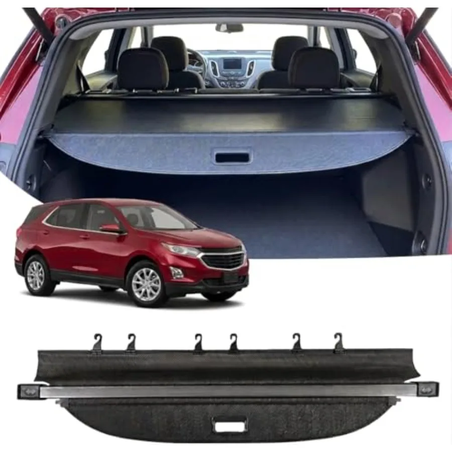 

Cargo Cover for 2018-2023 2024 Chevy Chevrolet Equinox/GMC Terrain Accessories Retractable Trunk Cover All Weather Shielding Sh