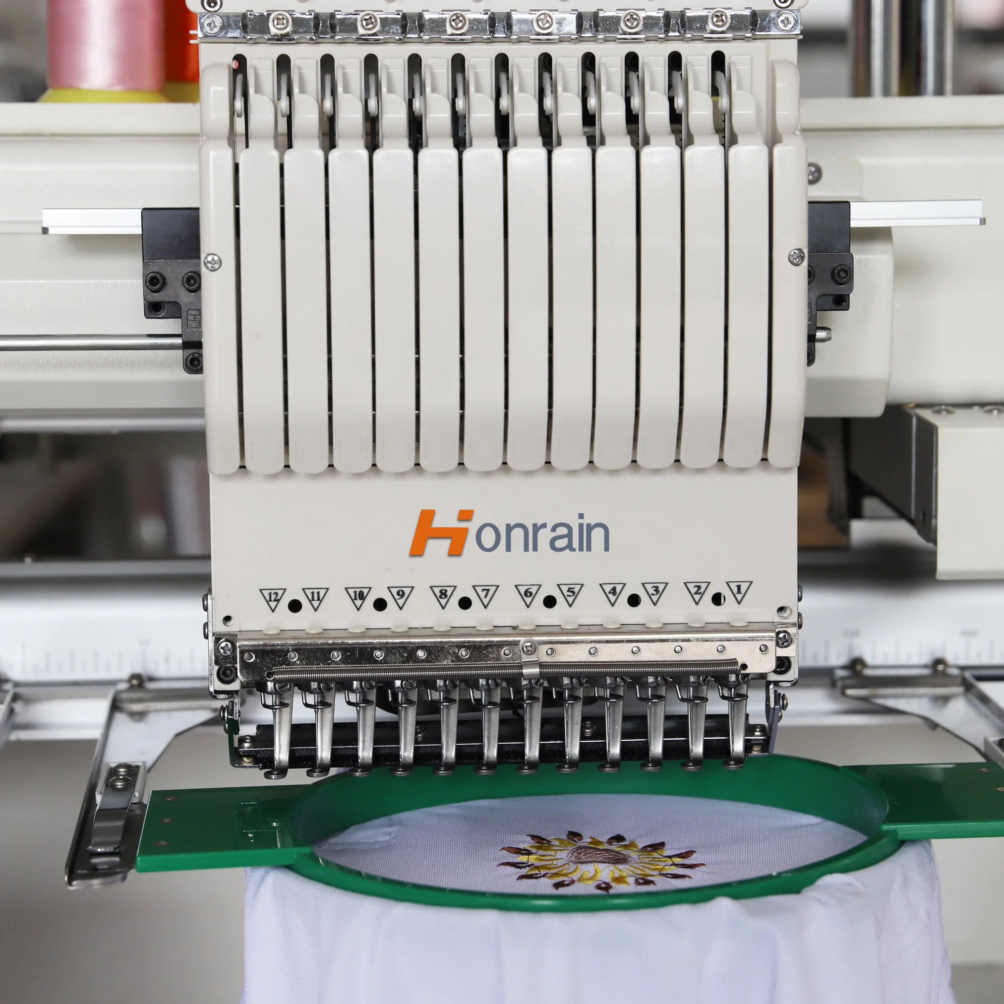 HONRAIN New Large Area High Quality Computerized Single Head Embroidery Machine 10