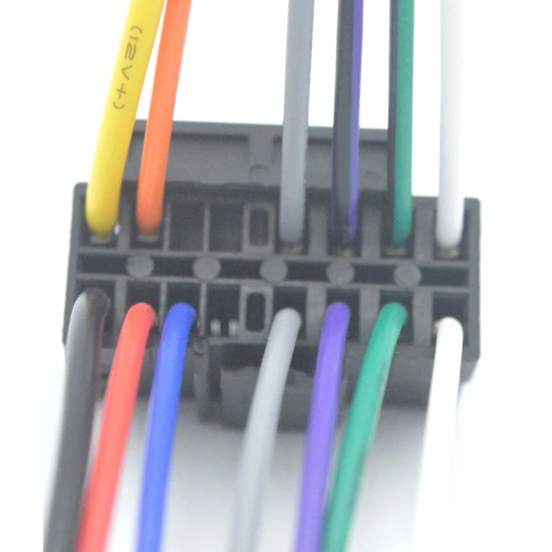 16 Pin Plugs Car Stereo Radio Music Player Cable Player Adapter Wiring Harness Connector Replacement