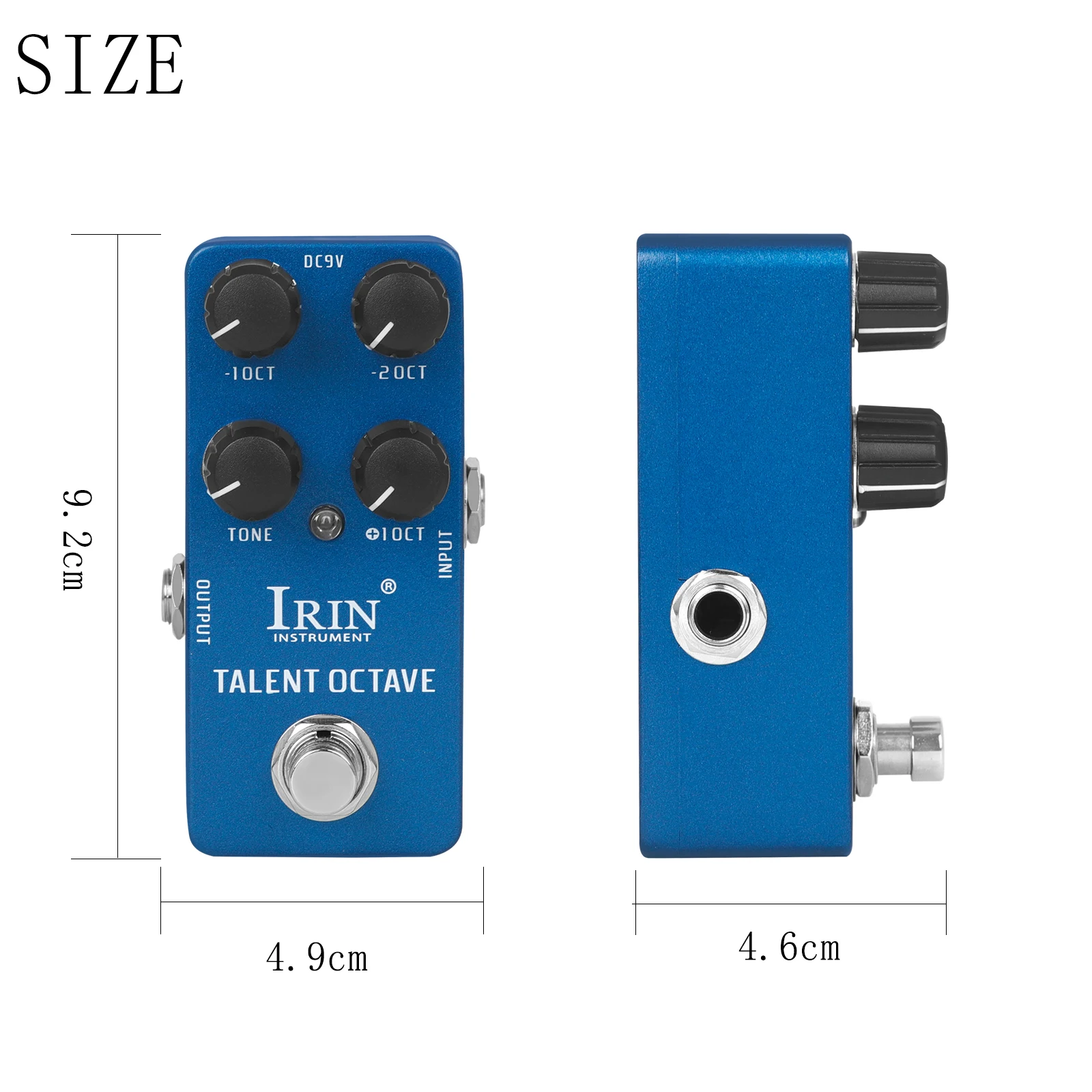 IRIN Electric Guitar Effects Pedal True Bypass Fuzz/Overdrive/Distortion/Flanger/Ensemble/Tremolo Effect Pedal Guitar Accessory