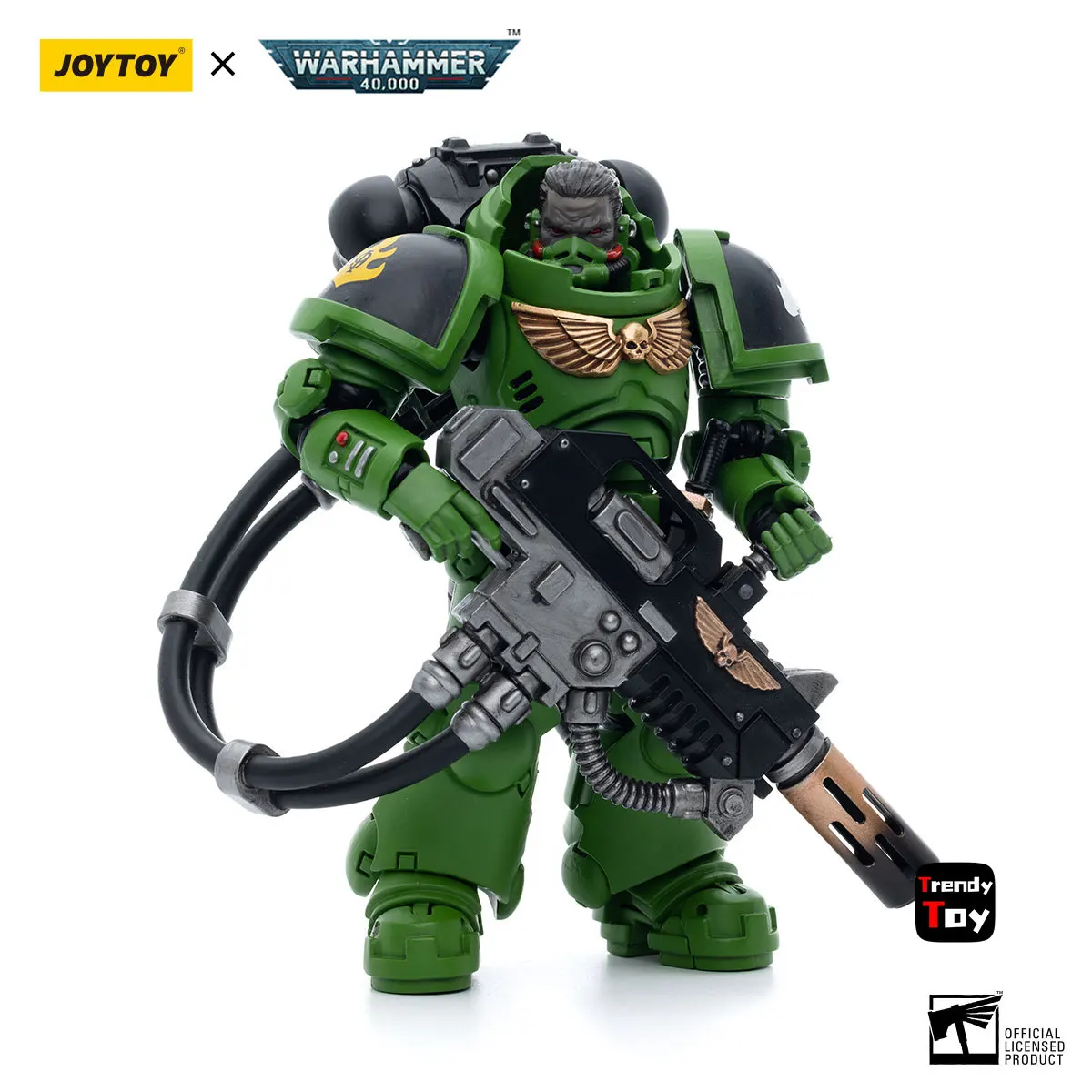 【JOYTOY】Warhammer 40K Salamanders Eradicators Brother T'Kren 1/18 Figurine d'action modèle jouet