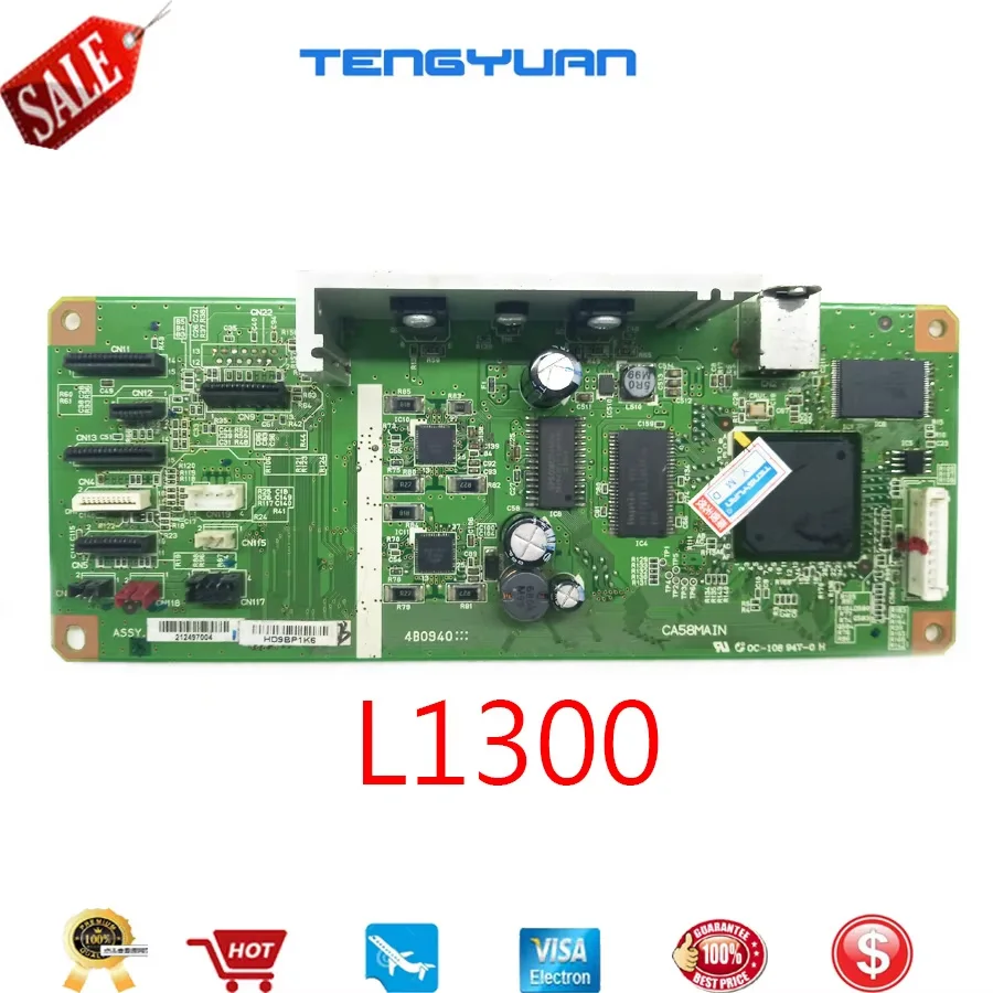 PCA ASSY 2131853 2124970 MainBoard Formatter Board logic Main Board Mother board for Epson L1300 T1100 T1110 B1100 W1100 L1800 - view 3