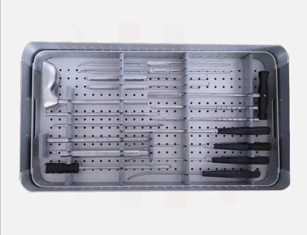 2026 NEW UBE Unilateral Biportal Endoscopy Spine Instrument Set Minimally Invasive Spinal Decompression Curettes Punch Tools
