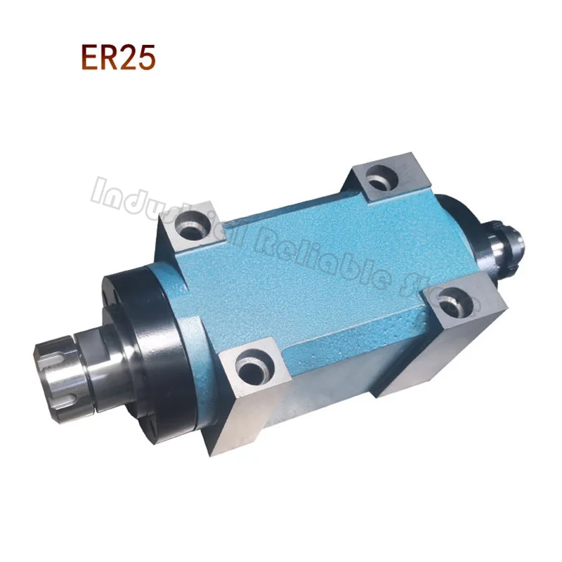 1.5KW 2Hp 3HP BT30 ER25 MT3 Power Head Spindle Unit 3000~6000rpm CNC Spindle Head for Boring Milling Drilling Tapping